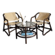 Chaises safari Espri d'Ikea plus table