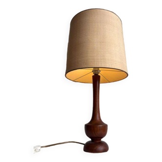 Wooden table lamp vintage