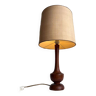 Wooden table lamp vintage