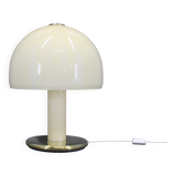 Lampe de table champignon en verre, Italie années 1970