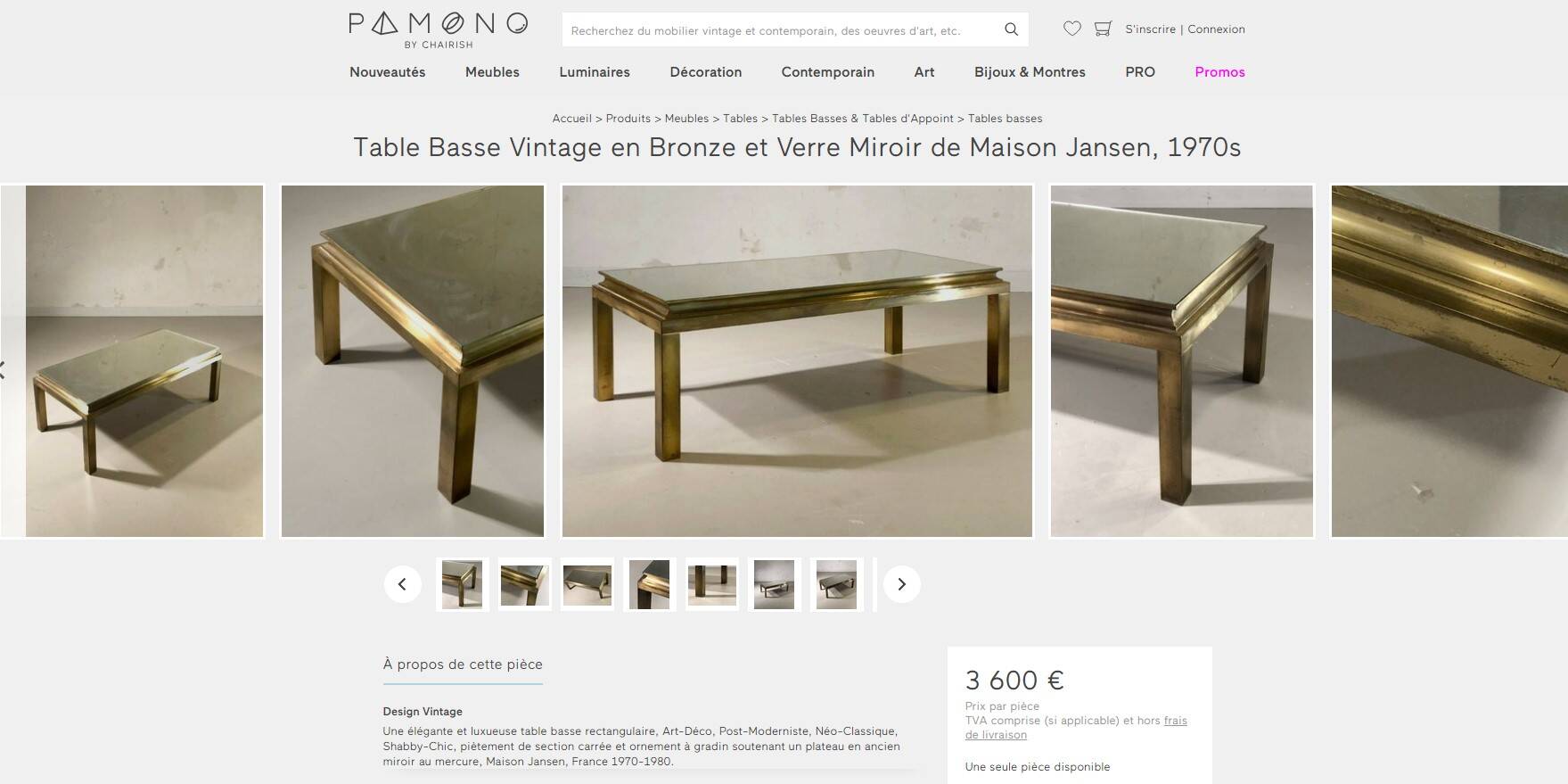 Maison Jansen - Magnificent Neo-Classical Art-Deco coffee table Maison Jansen