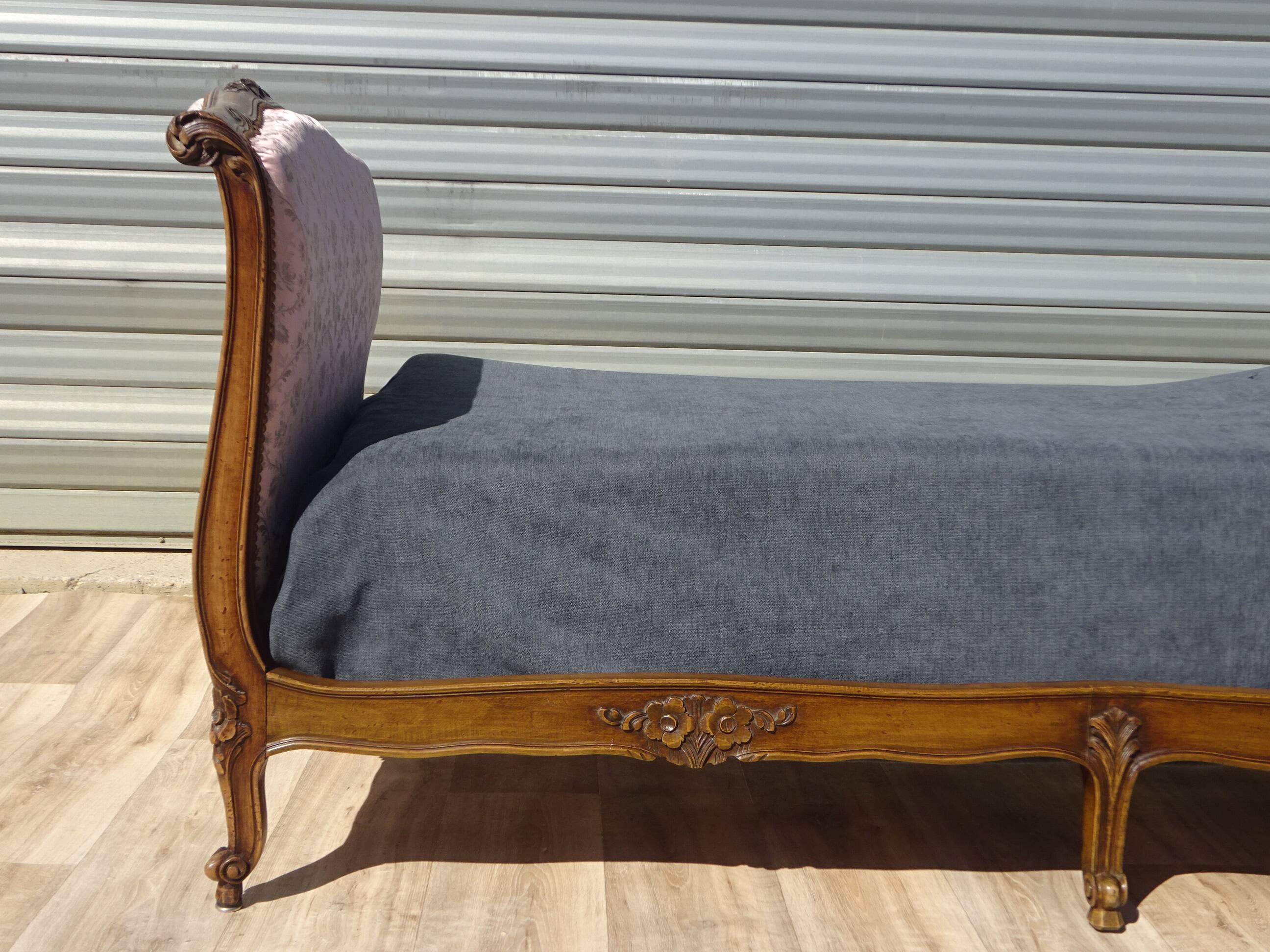 Antique sofa bed, in Louis XV style.
