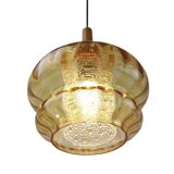 Vintage Scandinavian pendant light Orrefors – Carl Fagerlund Sweden, 1960s