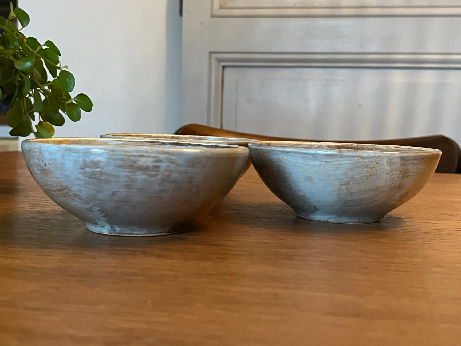 Trio ceramic cups from St Clément