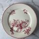 Set of five flat Fontanges plates.