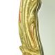Large Swedish Mirror Gold Leaf Gilded Classic Rococo Style 119cm