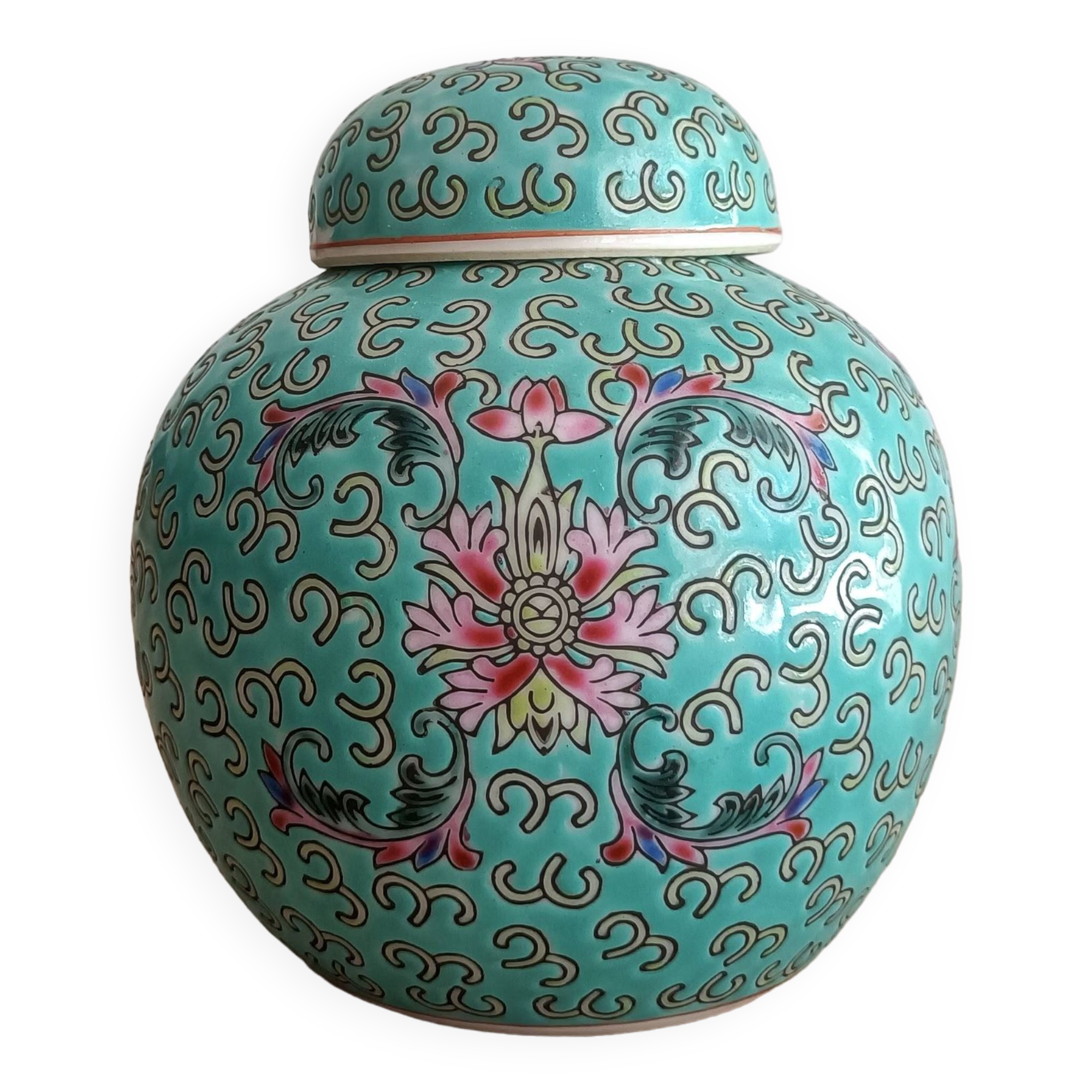 Chinese Jingdezhen tea or ginger pot