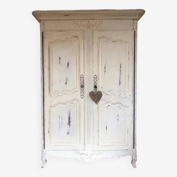 Armoire normande shabby chic