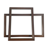 Two frames, beaded border