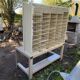 Craft furniture - vintage postal sorting furniture
