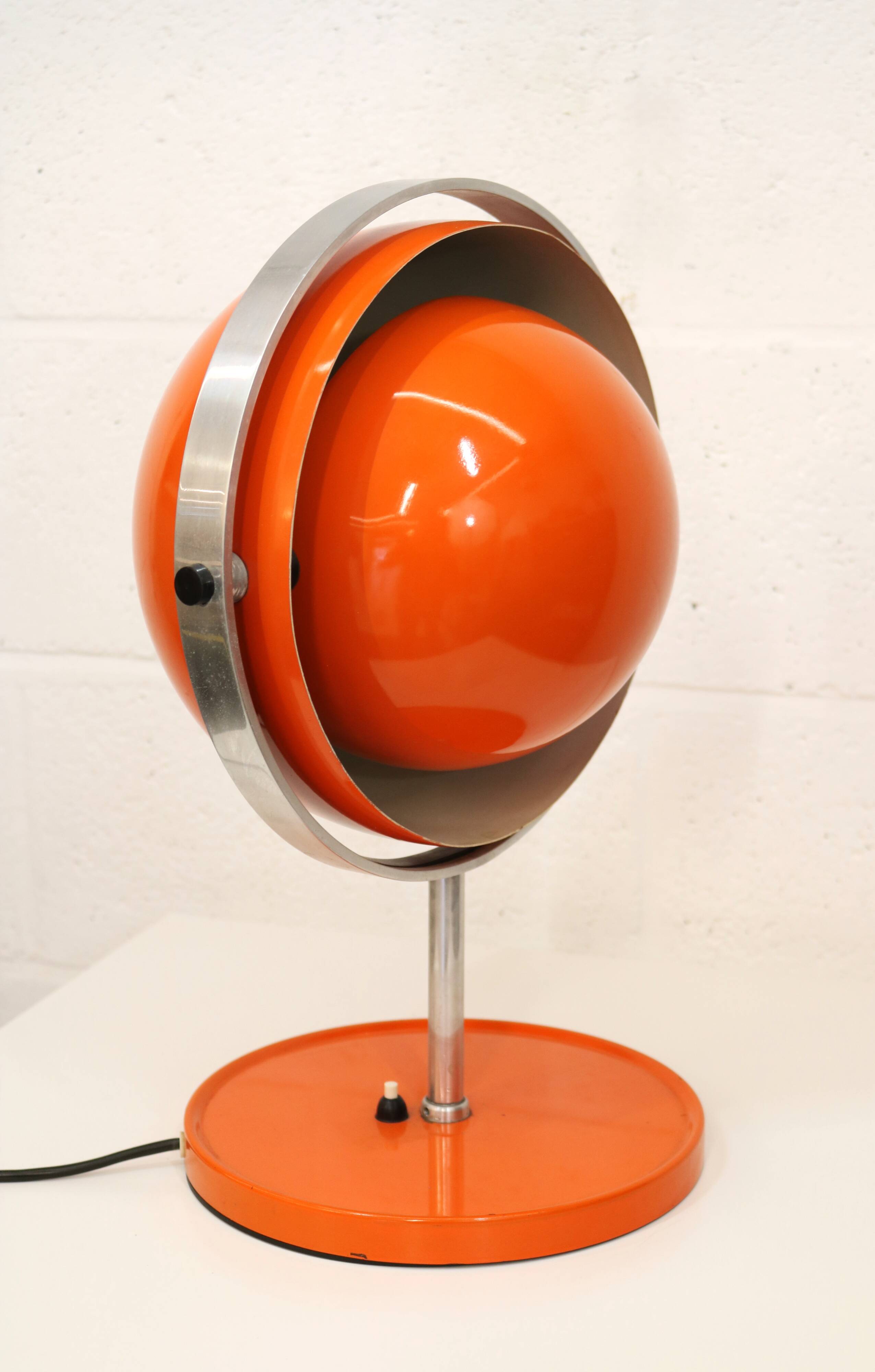 Rare vintage Moonlight space age table lamp by Buch & Jørgensen for Quality