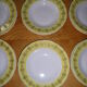 Earthenware plate service for 6 people: 12 pieces