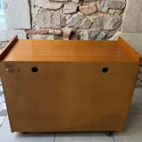 Vintage hi-fi furniture on wheels