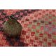 1970s Turkish Hand-Knotted Wool Cotton Red Area Rug 189x307