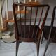 Pair of vintage charles Ramos chairs solid beech