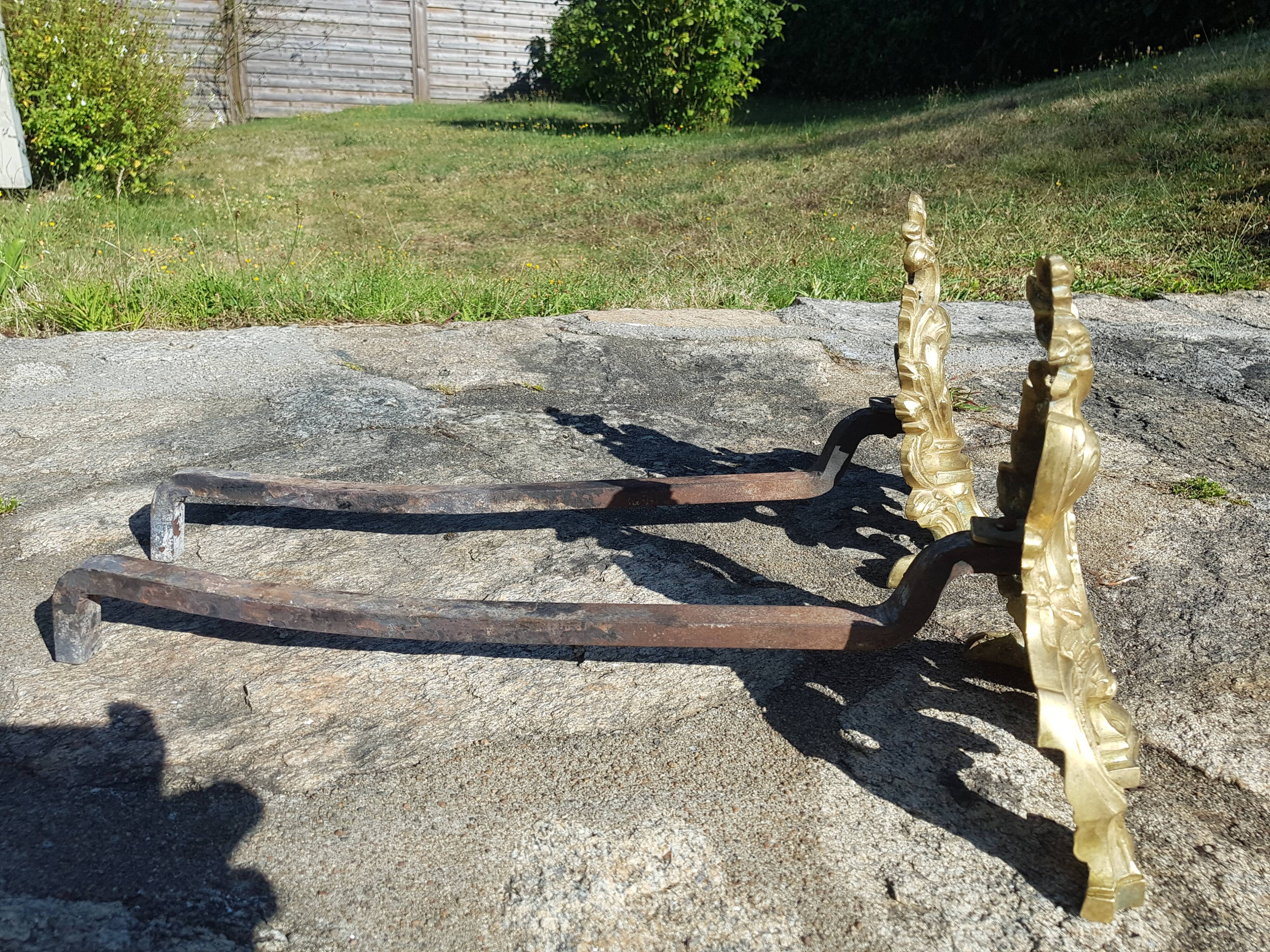 Pair of Louis XV-style channels