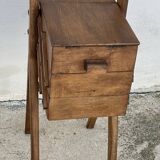Vintage 1960s sewing table with splayed legs