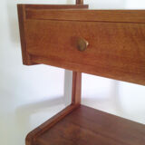 Bedside oak 50s
