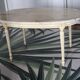 Table basse ovale marbre