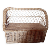 coffre banquette en  rotin