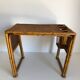 Bureau enfant en rotin avec son fauteuil