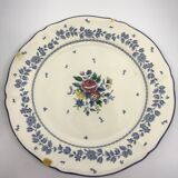Flat plates flower pattern