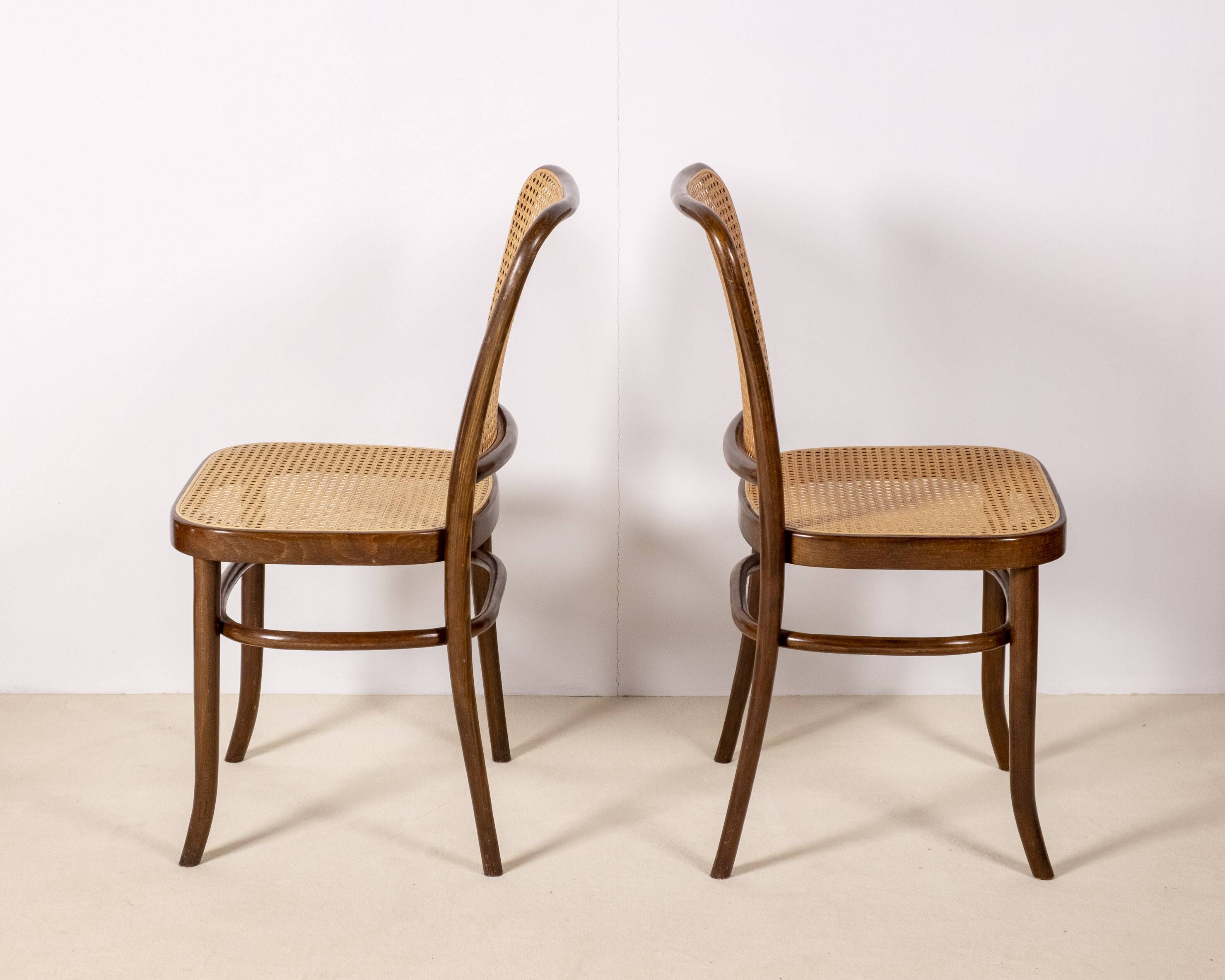 2x Josef Hoffmann dining chair Model 811
