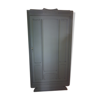 Armoire art déco noir mat