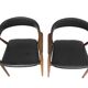 Set of 2 teak office armchairs, "Model 213" Thomas Haslev, Farstrup Møbler, Denmark, 1960