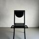 4 Black Sinus Chairs by Karl Friedrich Förster | Germany | 1990s