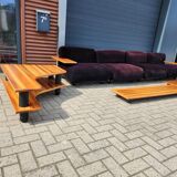 Ensemble de salon Cassina Pianura en Velours - Mario Bellini