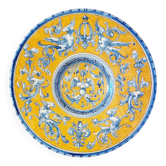 Assiette grotesque style Urbino-Castelli, Italie
