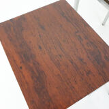 Rosewood and metal nesting tables, The Netherlands 1960's