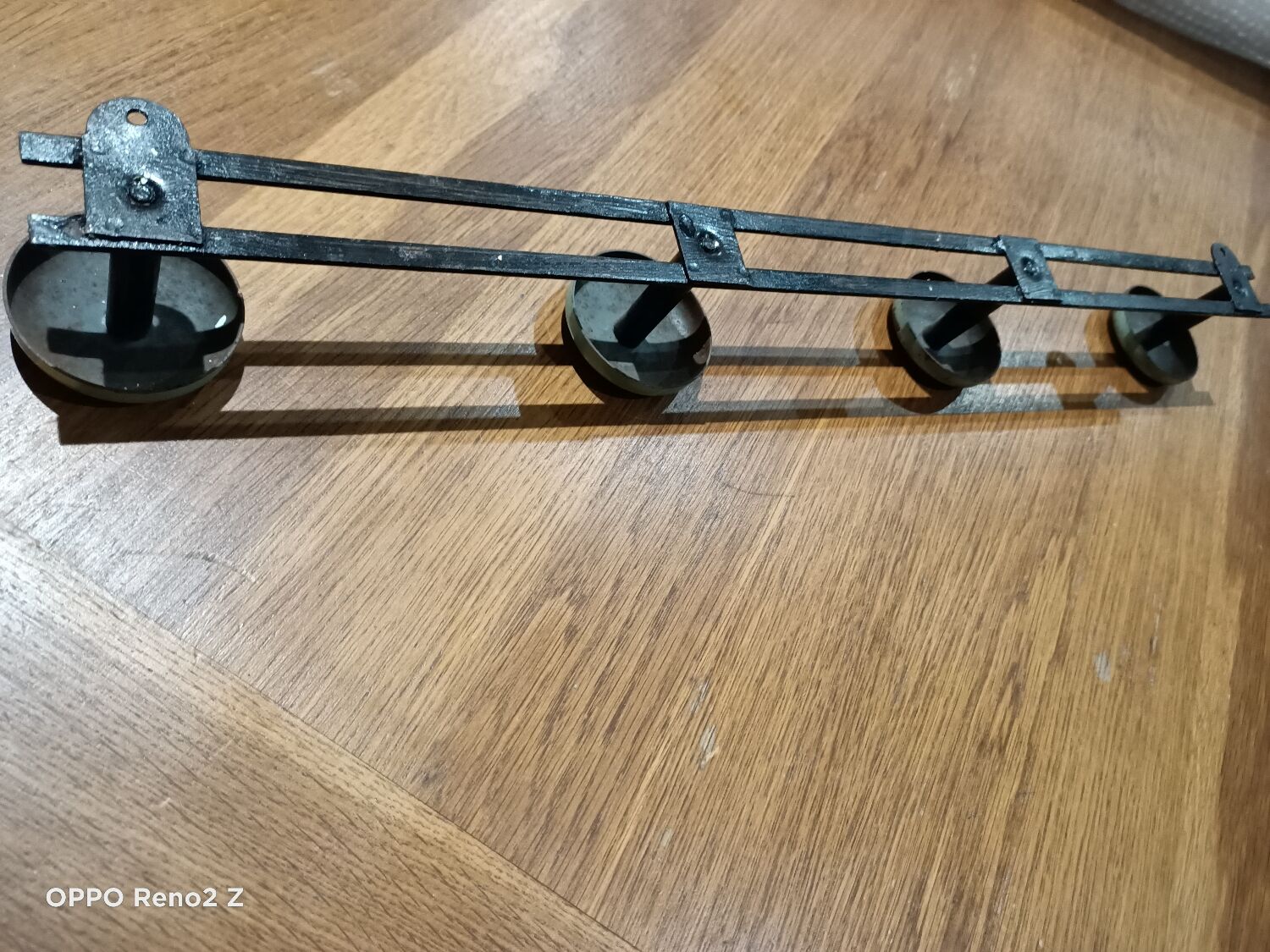 Vintage wall coat rack