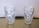 Paire de vase cristal taillé, France 1970's