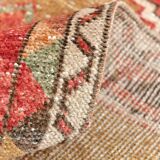 3x12 Red Tribal Turkish Runner Rug 83x370Cm SK 24645