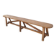 Wooden farm bench 2m43