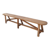 Wooden farm bench 2m43