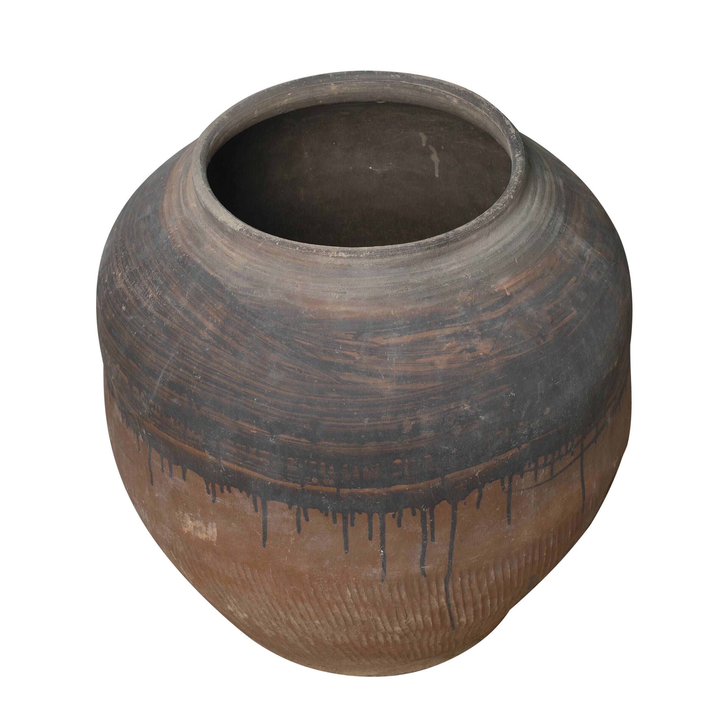 Shantou – Grand ancient Chinese terracotta pot no. 2