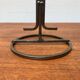 Danish Metal and Glass Candle Holder from the Mid-Century, 1960s