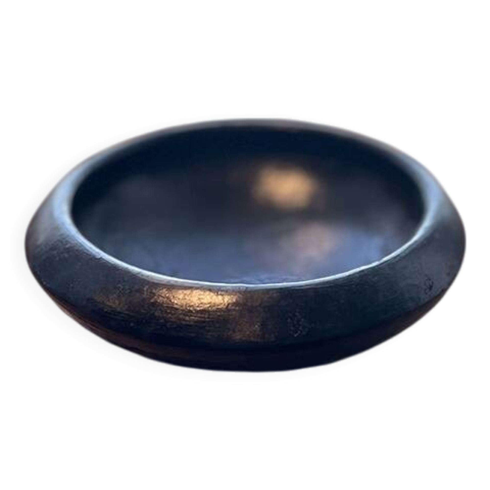 Abron "Kânâh" smoked terracotta bowl duo Ø 15-17 cm | Artisanat A