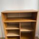Low storage unit, 70s/80s three height-adjustable shelves