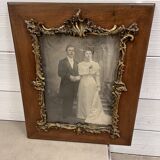 Frame with wedding photo year 1909