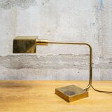 Lampe d'écriture en ottone années '70