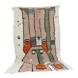Handmade wool Berber rug 272 X 148 CM