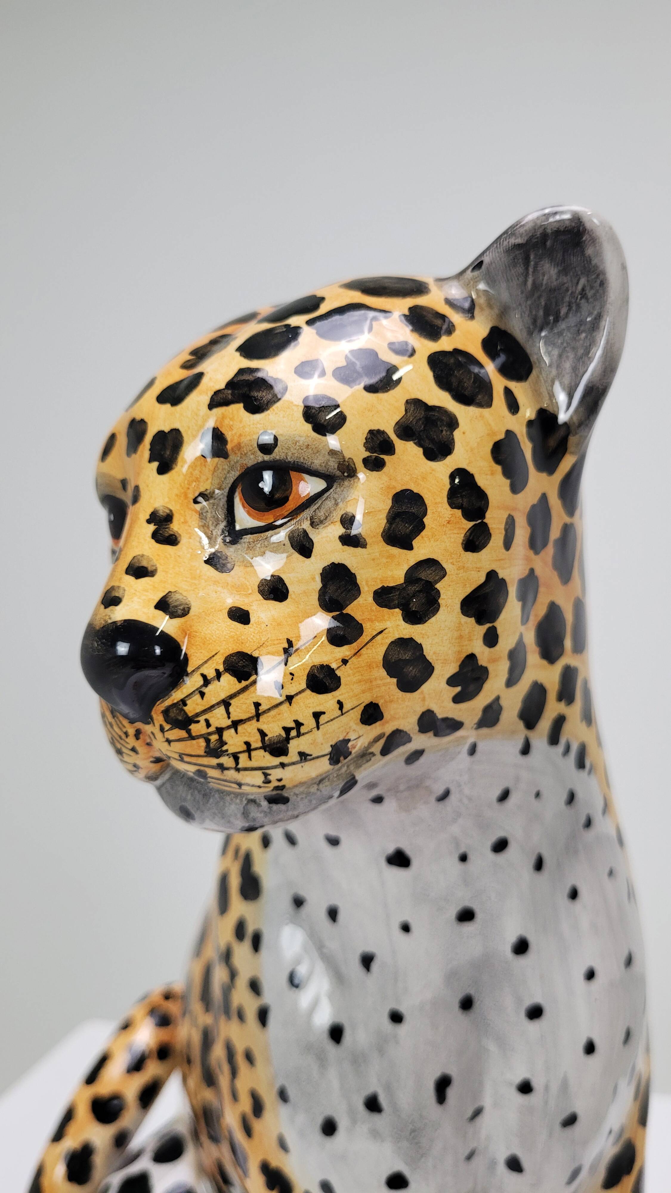 Vintage Ceramic Leopard