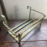 Wrought iron balcony planters