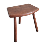 Tripod stool cowbird half round