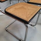 Series of 6 chairs b32 by Marcel Breuer