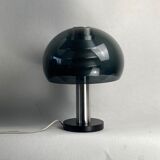 Space age aluminum mushroom dome lamp by Hans Agne Jakobsson for Markaryd, Sweden 1960s
